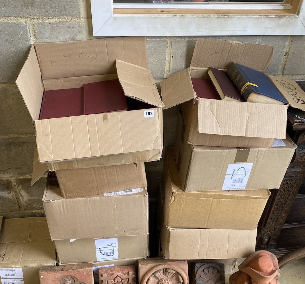 A quantity of Sussex Archaeological Society books